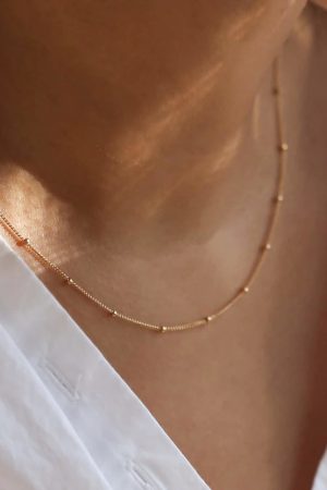 Quick Outfits, Modest Fashion Outfits Ideas Bead Chain Necklace