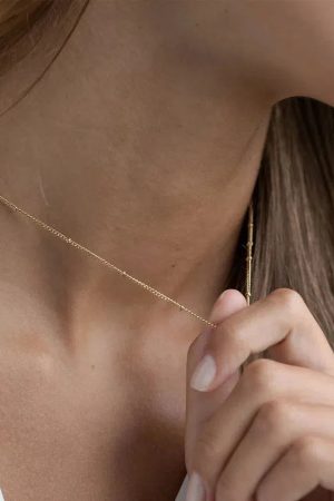 Quick Outfits, Modest Fashion Outfits Ideas Bead Chain Necklace