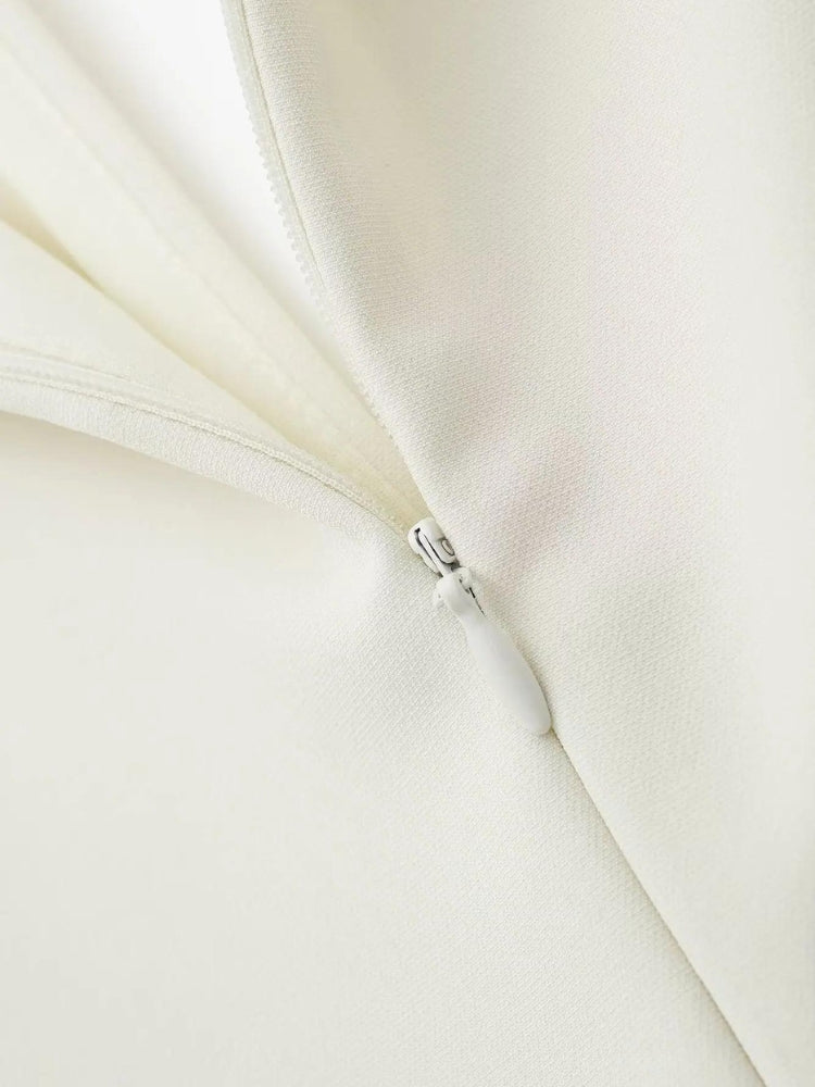 Quick Outfits, Modest Fashion Outfits Ideas Belted Plunge Neck Mini Dress Quick Outfits, Modest Fashion Outfits Ideas Belted Plunge Neck Mini Dress