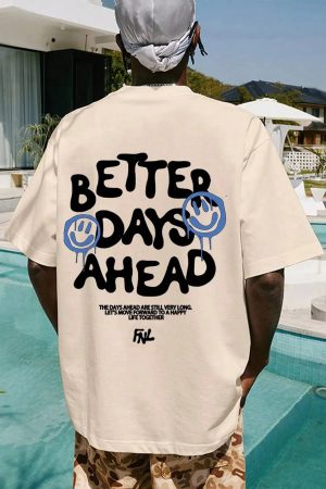 Quick Outfits, Modest Fashion Outfits Ideas Better Days Ahead Tee