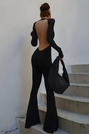 Quick Outfits, Modest Fashion Outfits Ideas Black Jumpsuit