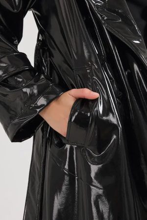 Quick Outfits, Modest Fashion Outfits Ideas Black Trench Coat