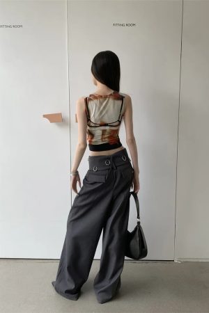 Quick Outfits, Modest Fashion Outfits Ideas Body Printed Tank Top