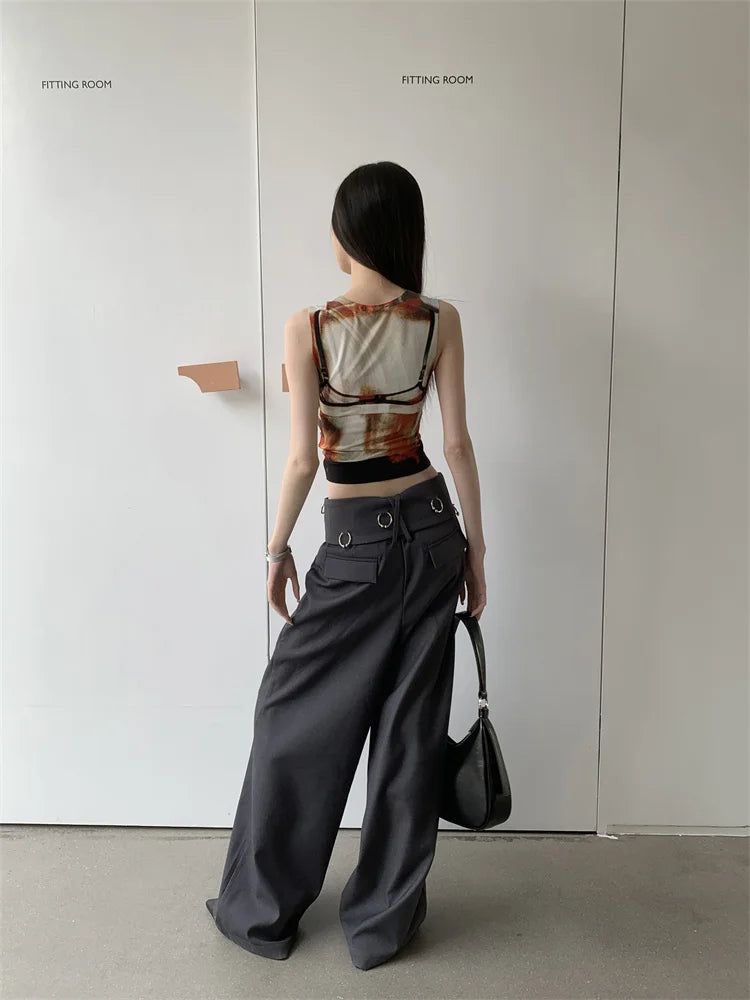 Quick Outfits, Modest Fashion Outfits Ideas Body Printed Tank Top Quick Outfits, Modest Fashion Outfits Ideas Body Printed Tank Top