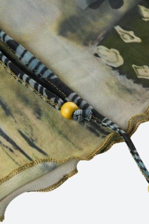 Quick Outfits, Modest Fashion Outfits Ideas Bohemian Tie-Up Top