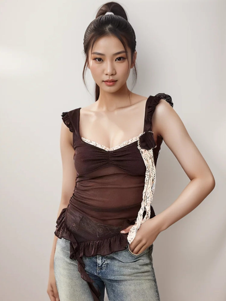 Quick Outfits, Modest Fashion Outfits Ideas Boho Sheer Top Quick Outfits, Modest Fashion Outfits Ideas Boho Sheer Top