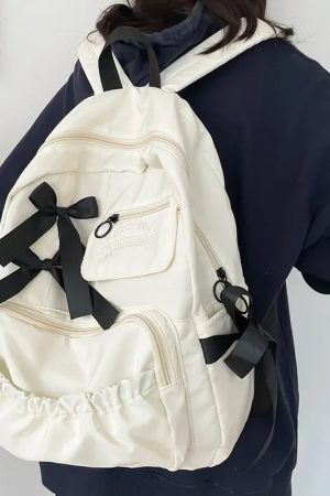 Quick Outfits, Modest Fashion Outfits Ideas Bow School Backpack