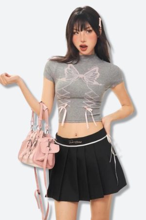 Quick Outfits, Modest Fashion Outfits Ideas Butterfly Crop Top