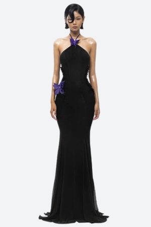 Quick Outfits, Modest Fashion Outfits Ideas Butterfly Cut Out Maxi Dress