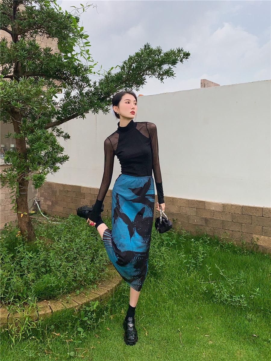 Quick Outfits, Modest Fashion Outfits Ideas Butterfly Midi Pencil Skirt Quick Outfits, Modest Fashion Outfits Ideas Butterfly Midi Pencil Skirt