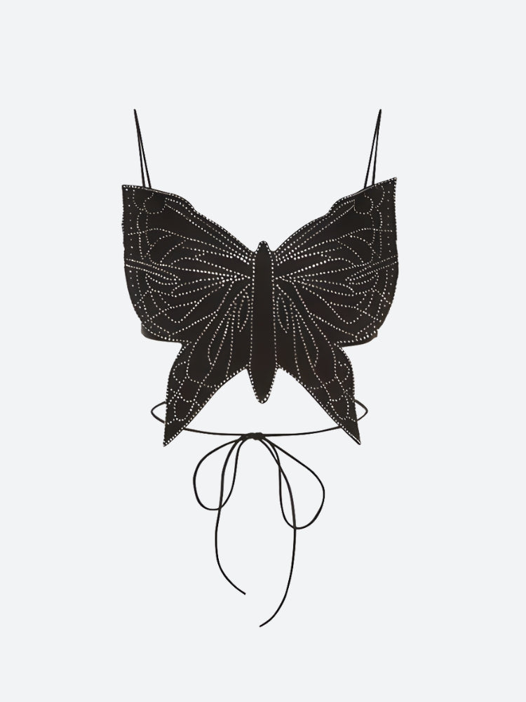 Quick Outfits, Modest Fashion Outfits Ideas Butterfly Rhinestone Top Quick Outfits, Modest Fashion Outfits Ideas Butterfly Rhinestone Top