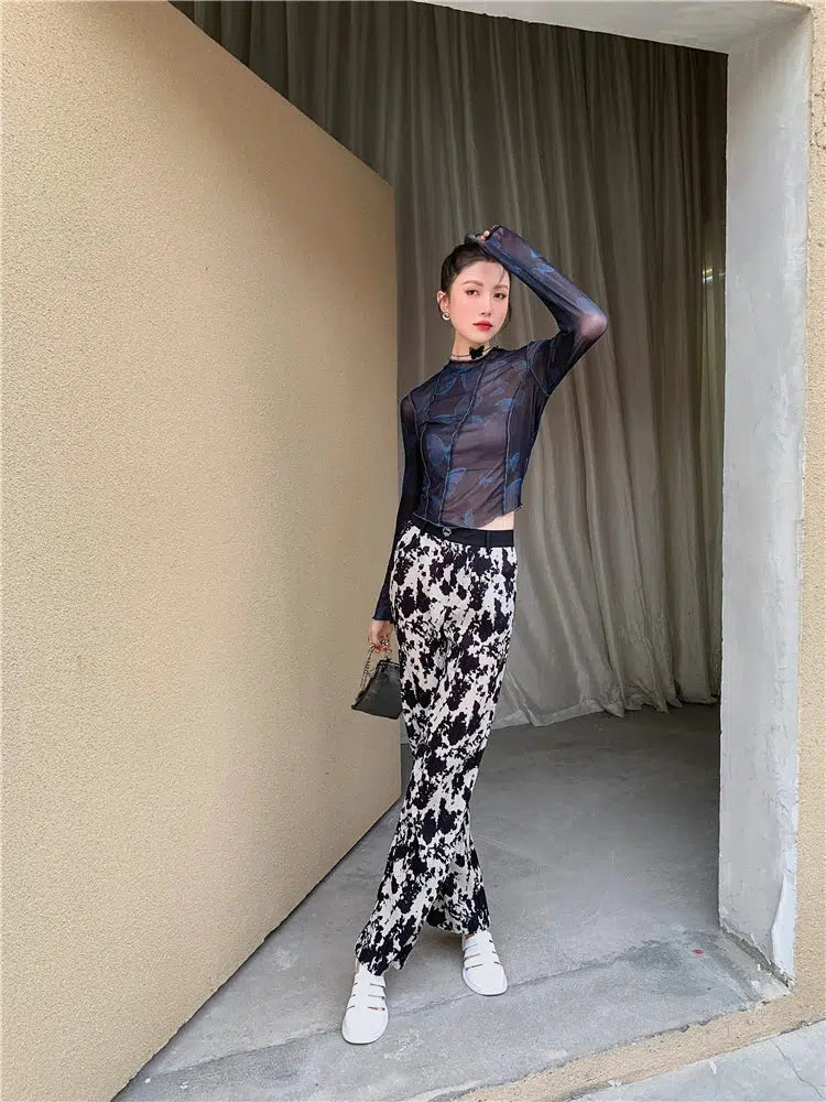 Quick Outfits, Modest Fashion Outfits Ideas Butterfly Seam Detailed Mesh Top Quick Outfits, Modest Fashion Outfits Ideas Butterfly Seam Detailed Mesh Top