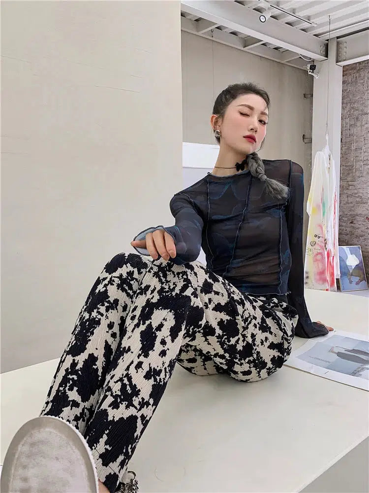 Quick Outfits, Modest Fashion Outfits Ideas Butterfly Seam Detailed Mesh Top Quick Outfits, Modest Fashion Outfits Ideas Butterfly Seam Detailed Mesh Top