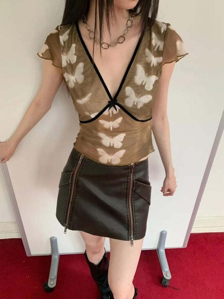 Quick Outfits, Modest Fashion Outfits Ideas Butterfly Top Quick Outfits, Modest Fashion Outfits Ideas Butterfly Top