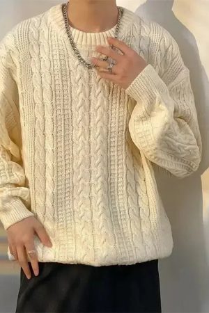 Quick Outfits, Modest Fashion Outfits Ideas Cable Sweater