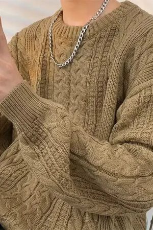 Quick Outfits, Modest Fashion Outfits Ideas Cable Sweater