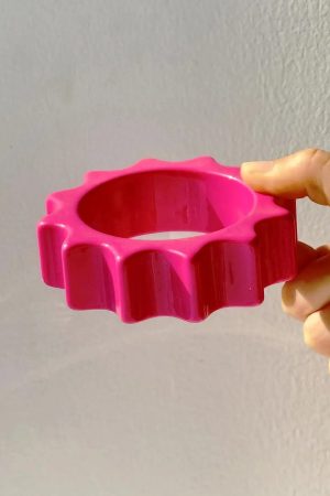 Quick Outfits, Modest Fashion Outfits Ideas Candy Chunky Resin Bracelet