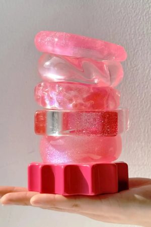 Quick Outfits, Modest Fashion Outfits Ideas Candy Chunky Resin Bracelet