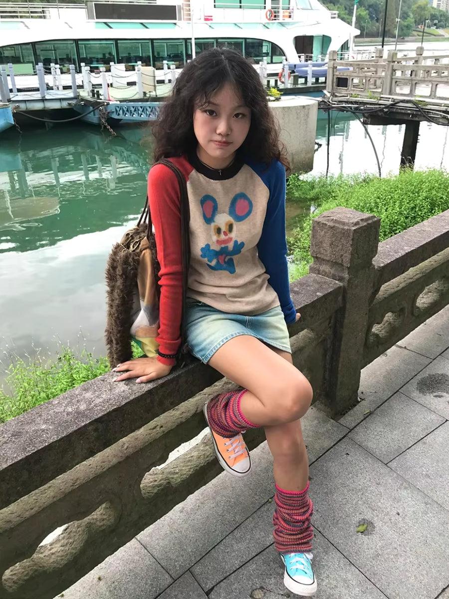 Quick Outfits, Modest Fashion Outfits Ideas Cartoon Mouse Top Quick Outfits, Modest Fashion Outfits Ideas Cartoon Mouse Top