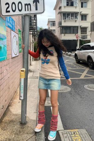 Quick Outfits, Modest Fashion Outfits Ideas Cartoon Mouse Top