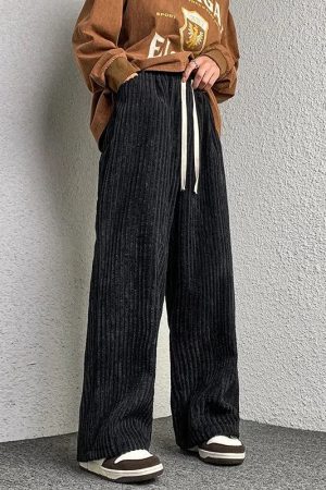 Quick Outfits, Modest Fashion Outfits Ideas Casual Corduroy Pants