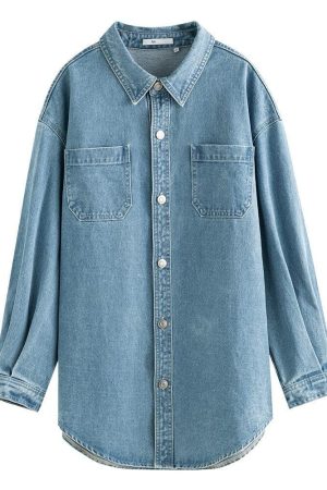 Quick Outfits, Modest Fashion Outfits Ideas Casual Denim Shirt