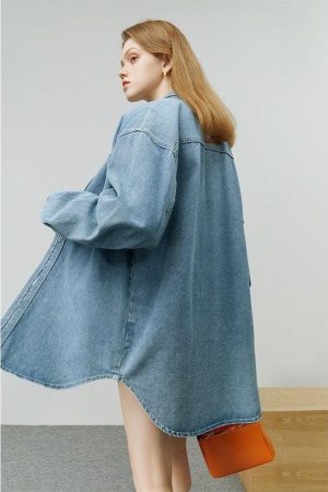Quick Outfits, Modest Fashion Outfits Ideas Casual Denim Shirt