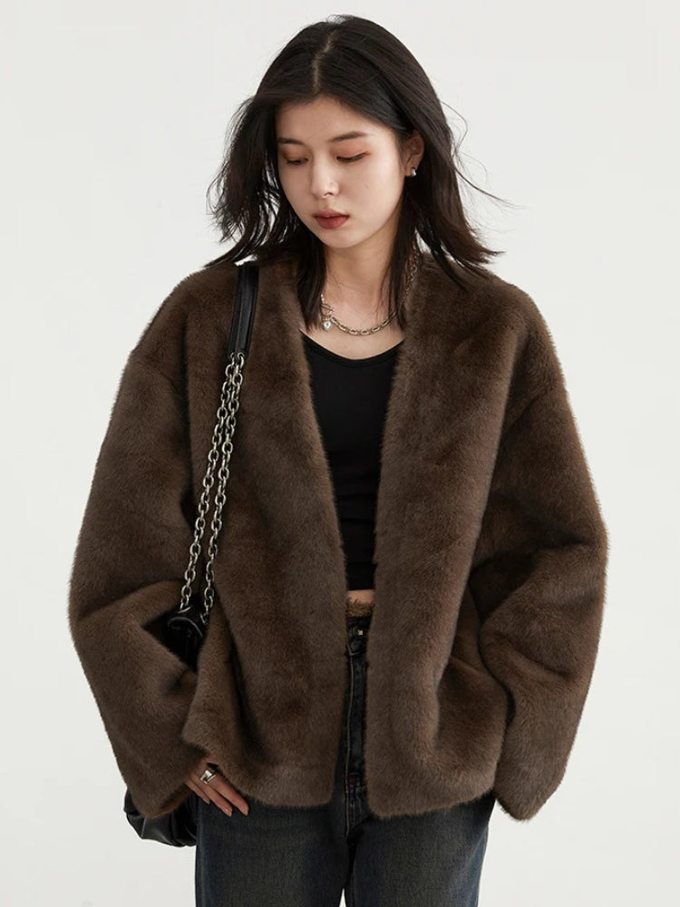 Quick Outfits, Modest Fashion Outfits Ideas Casual Plush Jacket Quick Outfits, Modest Fashion Outfits Ideas Casual Plush Jacket