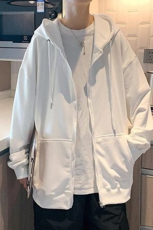 Quick Outfits, Modest Fashion Outfits Ideas Casual Zip-Up Men Hoodie
