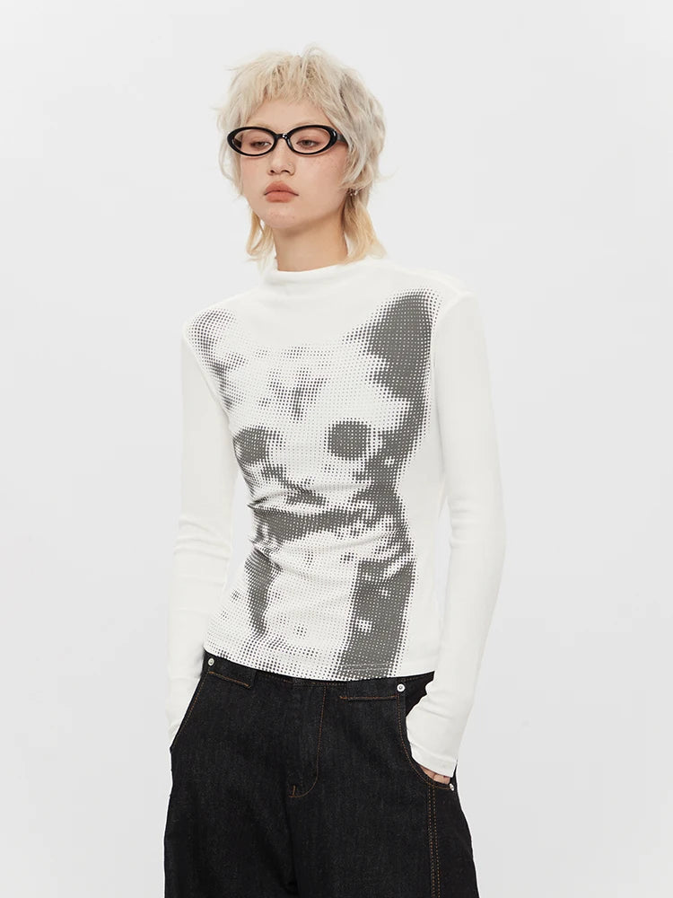 Quick Outfits, Modest Fashion Outfits Ideas Cat High Neck Top Quick Outfits, Modest Fashion Outfits Ideas Cat High Neck Top