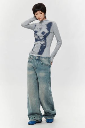 Quick Outfits, Modest Fashion Outfits Ideas Cat High Neck Top