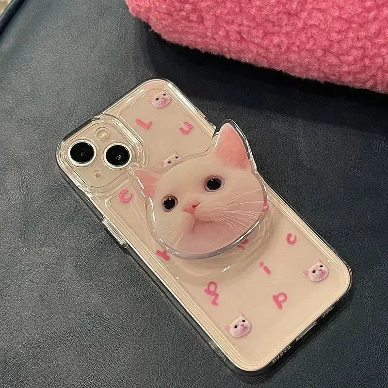 Quick Outfits, Modest Fashion Outfits Ideas Cat Popsocket Clear Phone Case Quick Outfits, Modest Fashion Outfits Ideas Cat Popsocket Clear Phone Case
