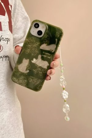 Quick Outfits, Modest Fashion Outfits Ideas Cats & Flowers Phone Case
