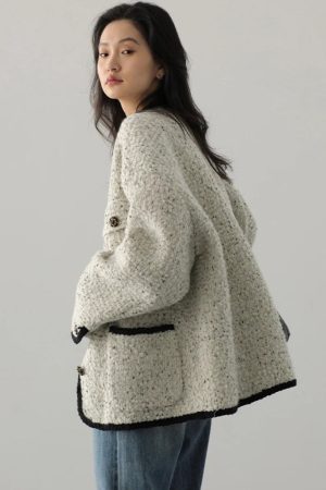Quick Outfits, Modest Fashion Outfits Ideas Classic Boucle Jacket
