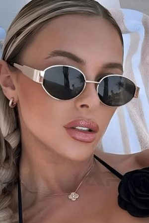 Quick Outfits, Modest Fashion Outfits Ideas Classic Oval Sunglasses