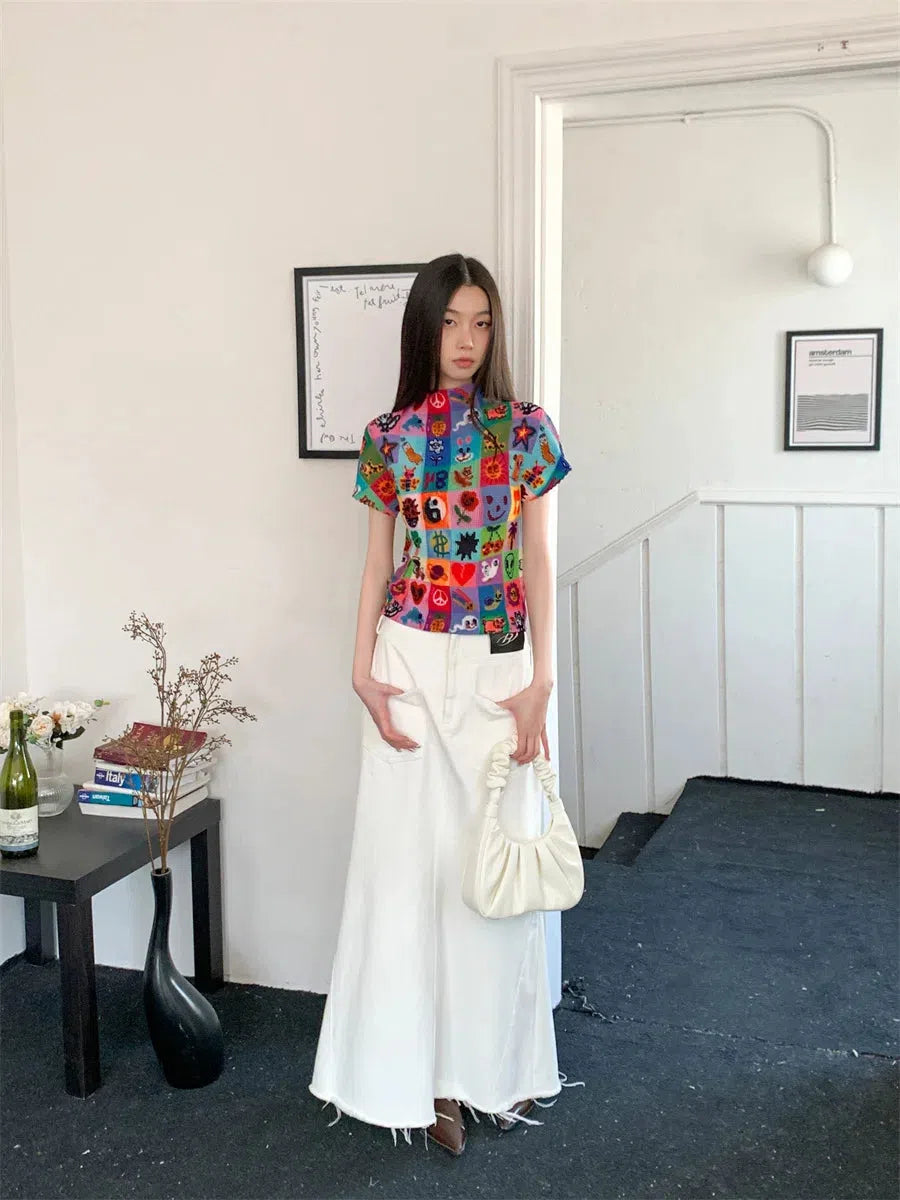 Quick Outfits, Modest Fashion Outfits Ideas Colorful Sketchbook Pleated Top Quick Outfits, Modest Fashion Outfits Ideas Colorful Sketchbook Pleated Top