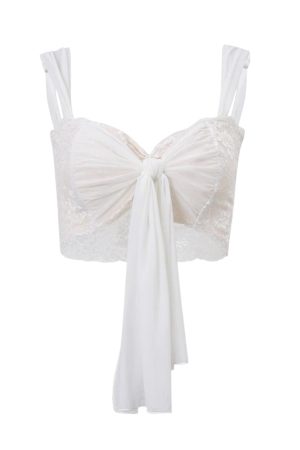 Quick Outfits, Modest Fashion Outfits Ideas Coquette Lace Mesh Bra Crop Top