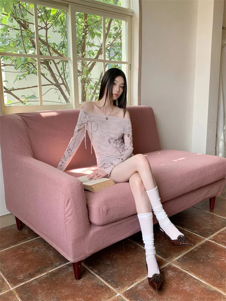 Quick Outfits, Modest Fashion Outfits Ideas Coquette Lace Up Off Shoulder Top Quick Outfits, Modest Fashion Outfits Ideas Coquette Lace Up Off Shoulder Top