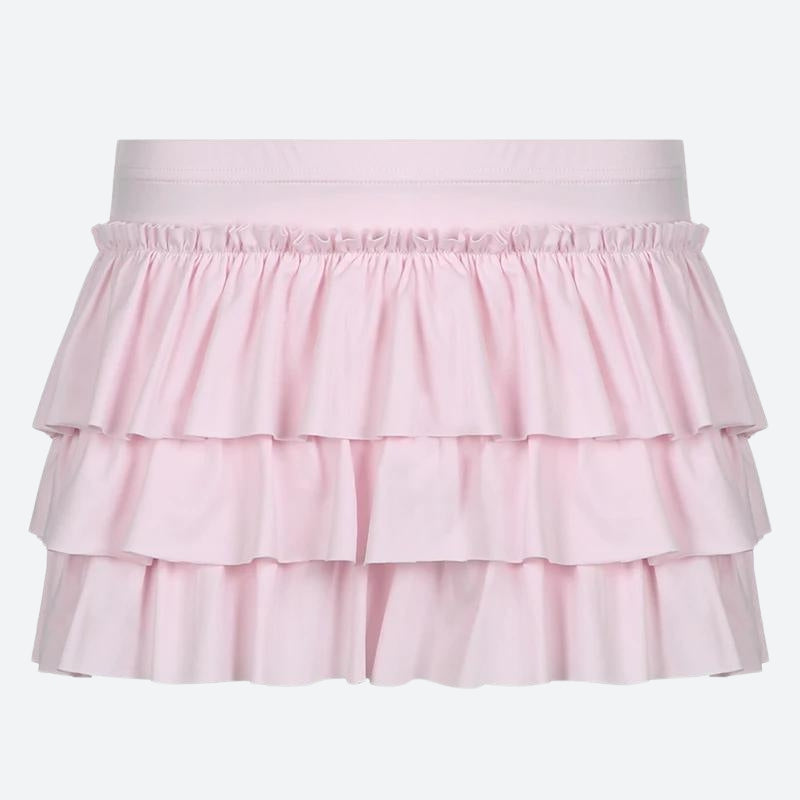Quick Outfits, Modest Fashion Outfits Ideas Coquette Layered Bow Mini Skort Quick Outfits, Modest Fashion Outfits Ideas Coquette Layered Bow Mini Skort
