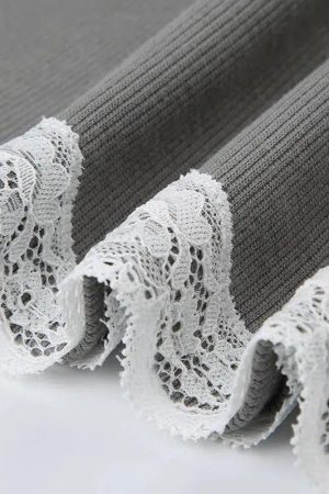 Quick Outfits, Modest Fashion Outfits Ideas Coquette Off Shoulder Lace Top