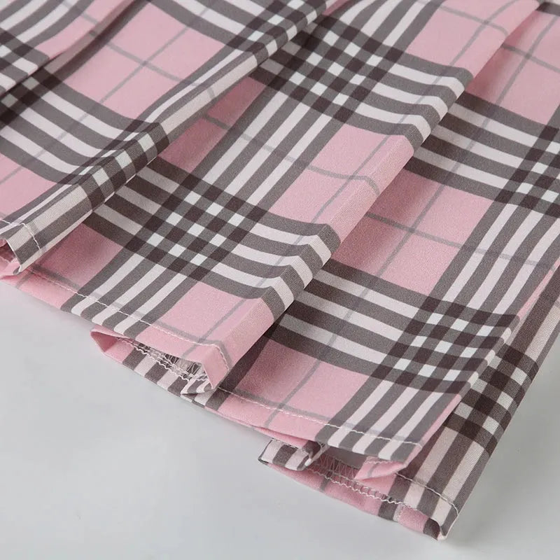 Quick Outfits, Modest Fashion Outfits Ideas Coquette Plaid Mini Skort Quick Outfits, Modest Fashion Outfits Ideas Coquette Plaid Mini Skort