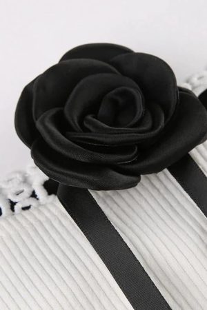 Quick Outfits, Modest Fashion Outfits Ideas Coquette Rose Corduroy Mini Dress