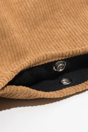 Quick Outfits, Modest Fashion Outfits Ideas Corduroy Hobo Shoulder Bag