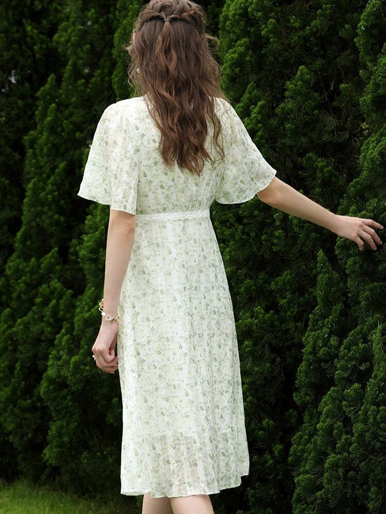 Quick Outfits, Modest Fashion Outfits Ideas Cottagecore Floral Midi Dress Quick Outfits, Modest Fashion Outfits Ideas Cottagecore Floral Midi Dress