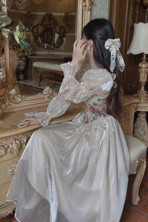 Quick Outfits, Modest Fashion Outfits Ideas Cottagecore Maxi Dress