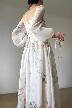 Quick Outfits, Modest Fashion Outfits Ideas Cottagecore Maxi Dress