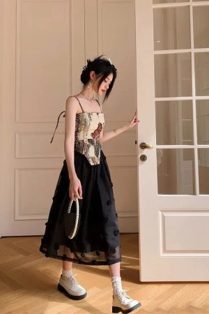 Quick Outfits, Modest Fashion Outfits Ideas Cottagecore Zip-Up Corset Top