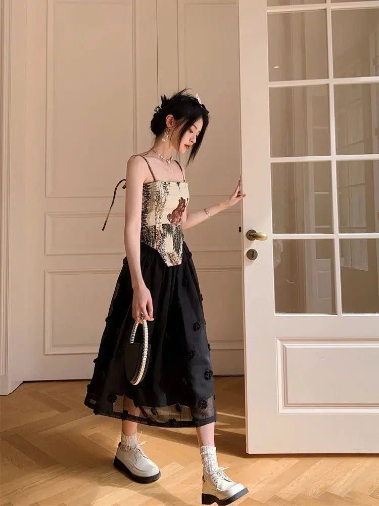 Quick Outfits, Modest Fashion Outfits Ideas Cottagecore Zip-Up Corset Top Quick Outfits, Modest Fashion Outfits Ideas Cottagecore Zip-Up Corset Top