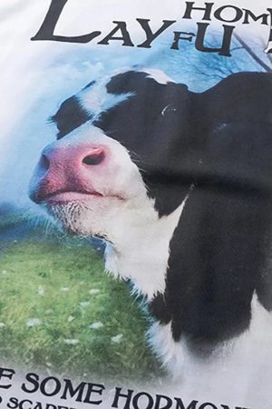 Quick Outfits, Modest Fashion Outfits Ideas Cow Tee