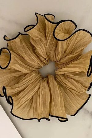 Quick Outfits, Modest Fashion Outfits Ideas Crinkle Chiffon Scrunchies